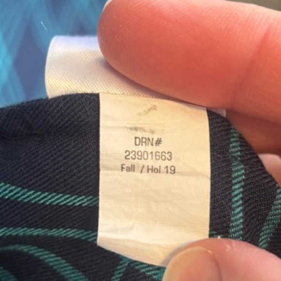 Eddie Bauer  Expedition Flex Flannel Shirt | Womens M | Classic Fit | Blue Plaid - Picture 13 of 13